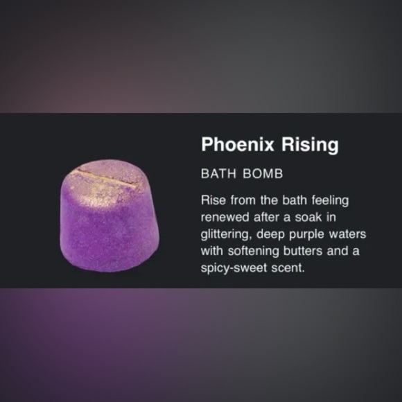 LUSH Phoenix Rising Bath Bomb - Picture 3 of 3